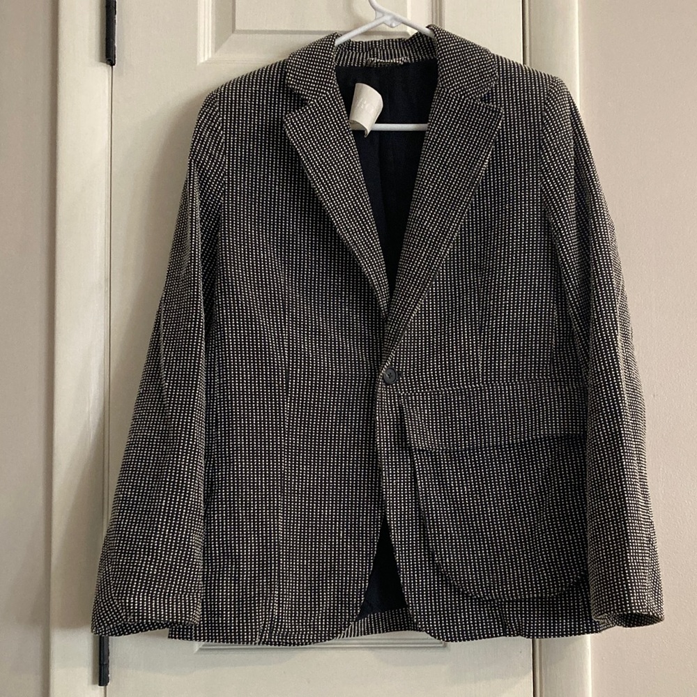 Chic Black and White Women's Blazer